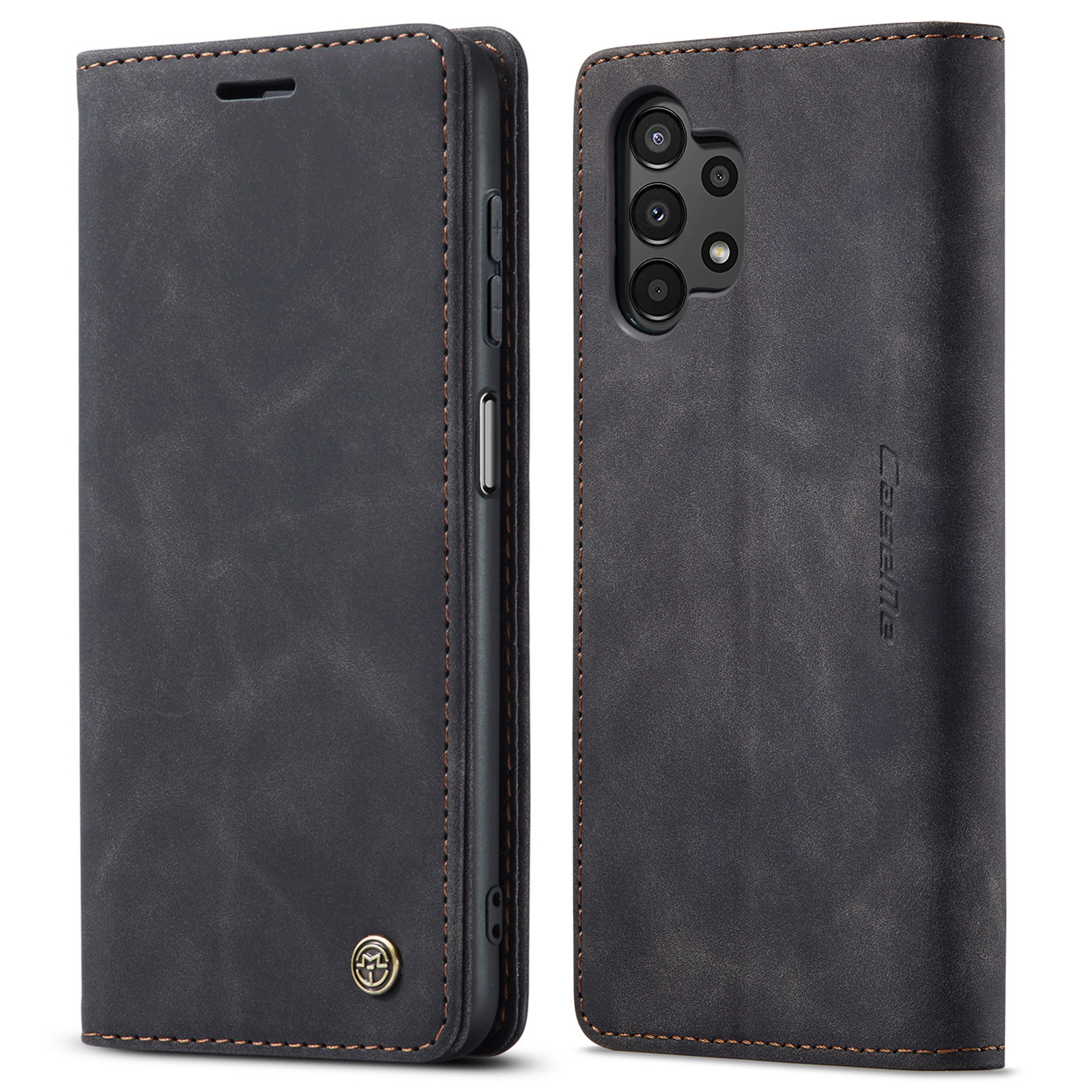 Bao da dạng ví dành cho Samsung Galaxy A13 hiệu Caseme - Hàng nhập khẩu