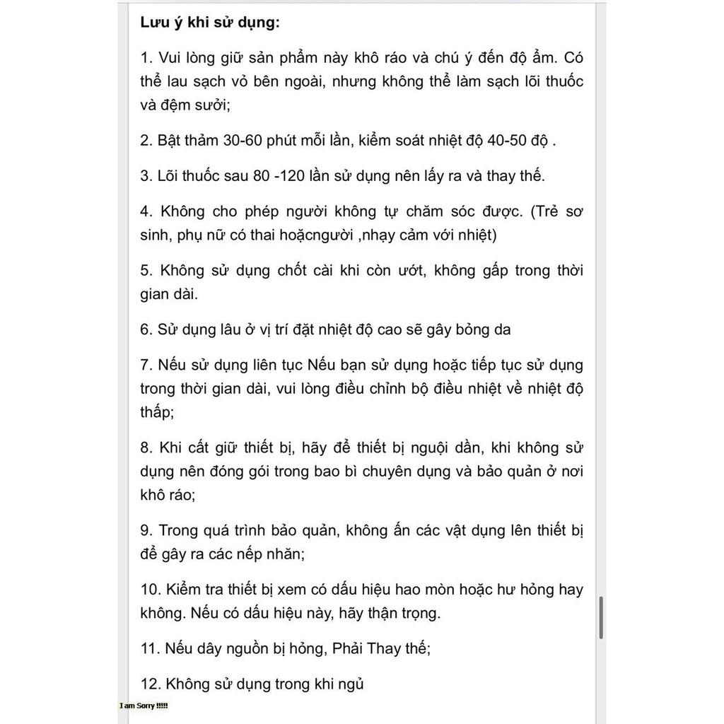 Thảm chườm ấm ngải cứu Đông y