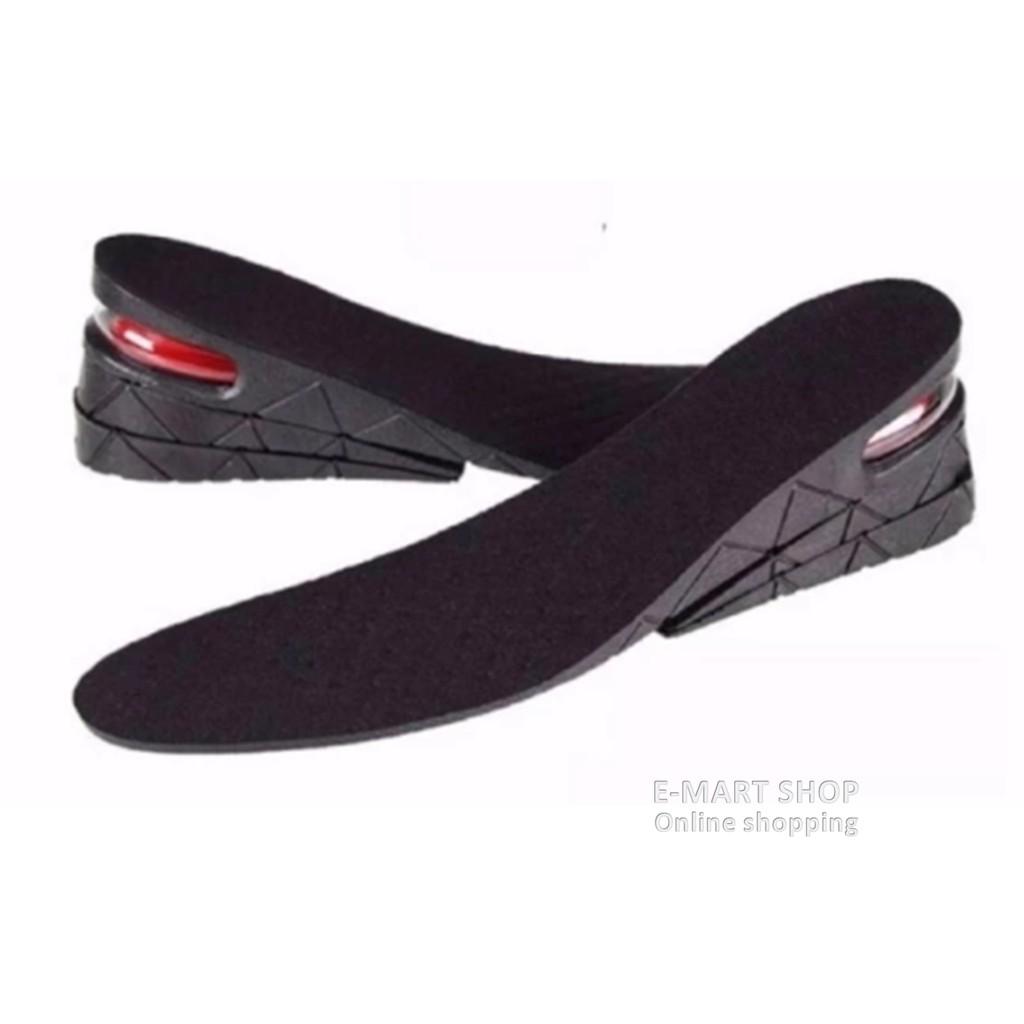 Bộ 2 Miếng Lót Giày Tăng Chiều Cao 3 lớp cao 6cm