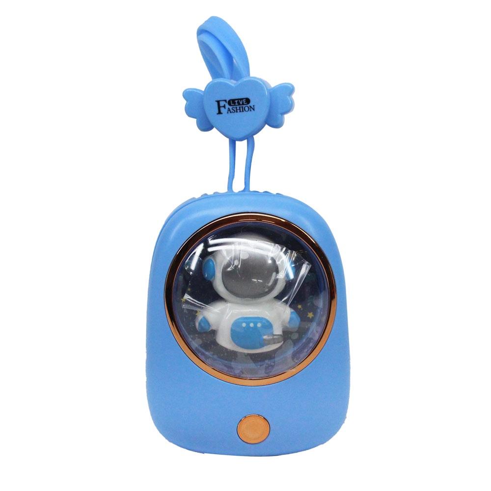Đồ chơi máy quạt mini dây đeo cổ cổng sạc USB VBC-XJD-106