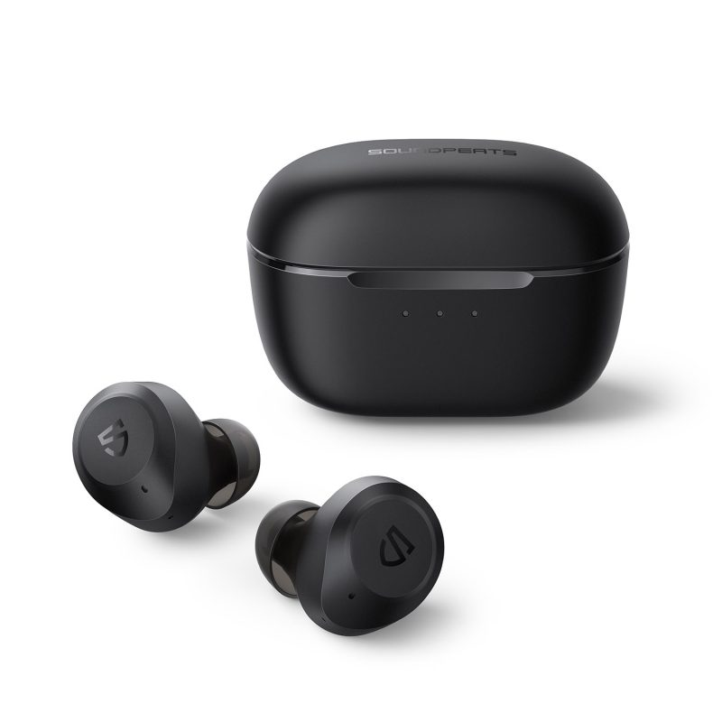 Tai Nghe True Wireless Earbuds SoundPeats T2 bluetooth v5.1, chống ồn chủ động, thời gian sử dụng 30 giờ - Hàng chính hãng