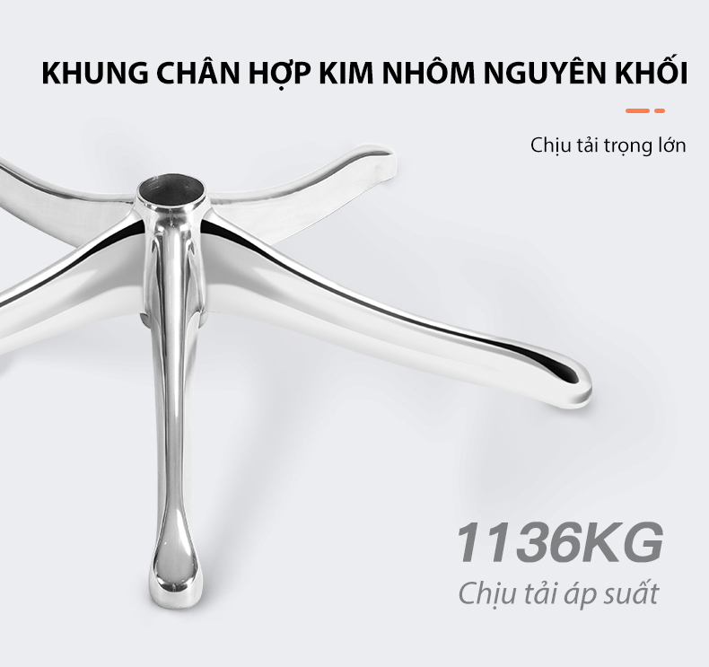 Ghế Công Thái Học cao cấp, ghế xoay văn phòng Nghia Furniture hỗ trợ cột sống cực tốt Ergohuman-C