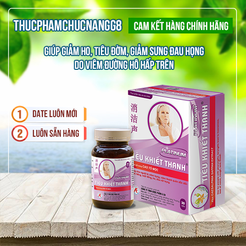 Thực phẩm bảo vệ sức khỏe TIÊU KHIẾT THANH PLATINUM