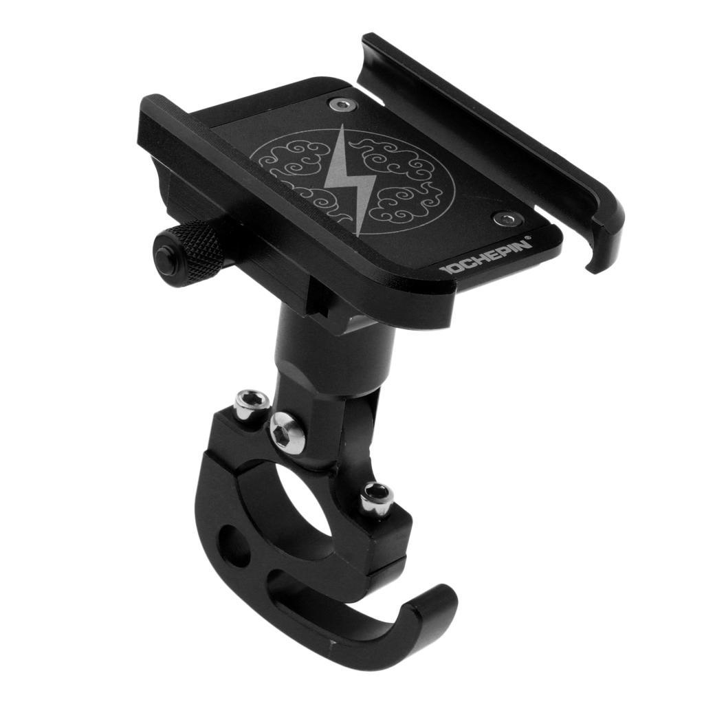 Bike Phone Mount Stable Clamp Stand with 360° Rotation Bicycle Motorcycle Phone Holder Accessories