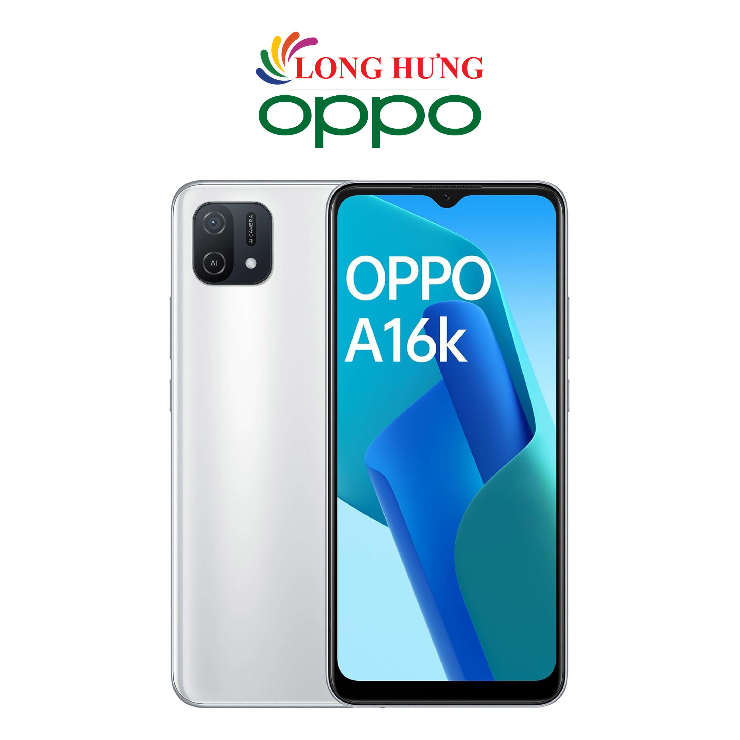 Điện thoại Oppo A16K (4GB/64GB) - Hàng chính hãng