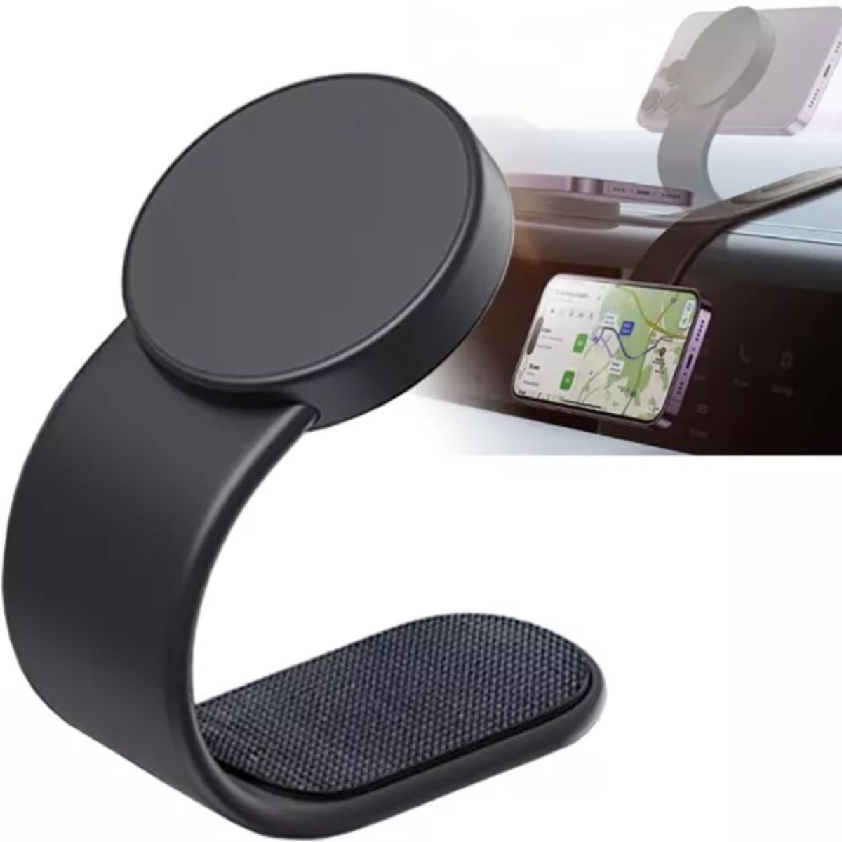 Giá đỡ Baseus C02 Magnetic Phone Holder Hít Nam Châm Trên Ô Tô - hàng chính hãng
