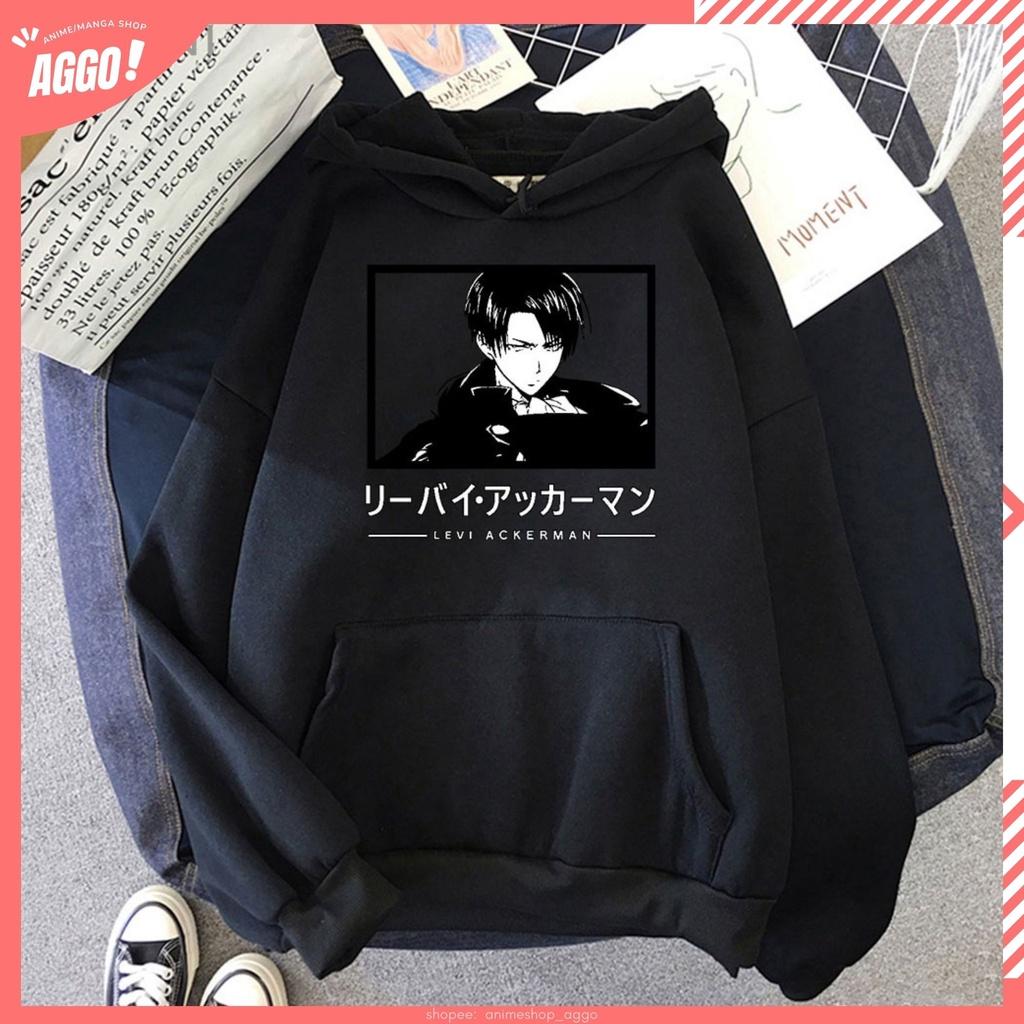 Áo Hoodie Nỉ Anime Attack On Titan 12 Hakyuu, Áo Nỉ Dày Dặn Phong Cách Trẻ Trung Năng Động Form Rộng Nam Nữ Đủ Size