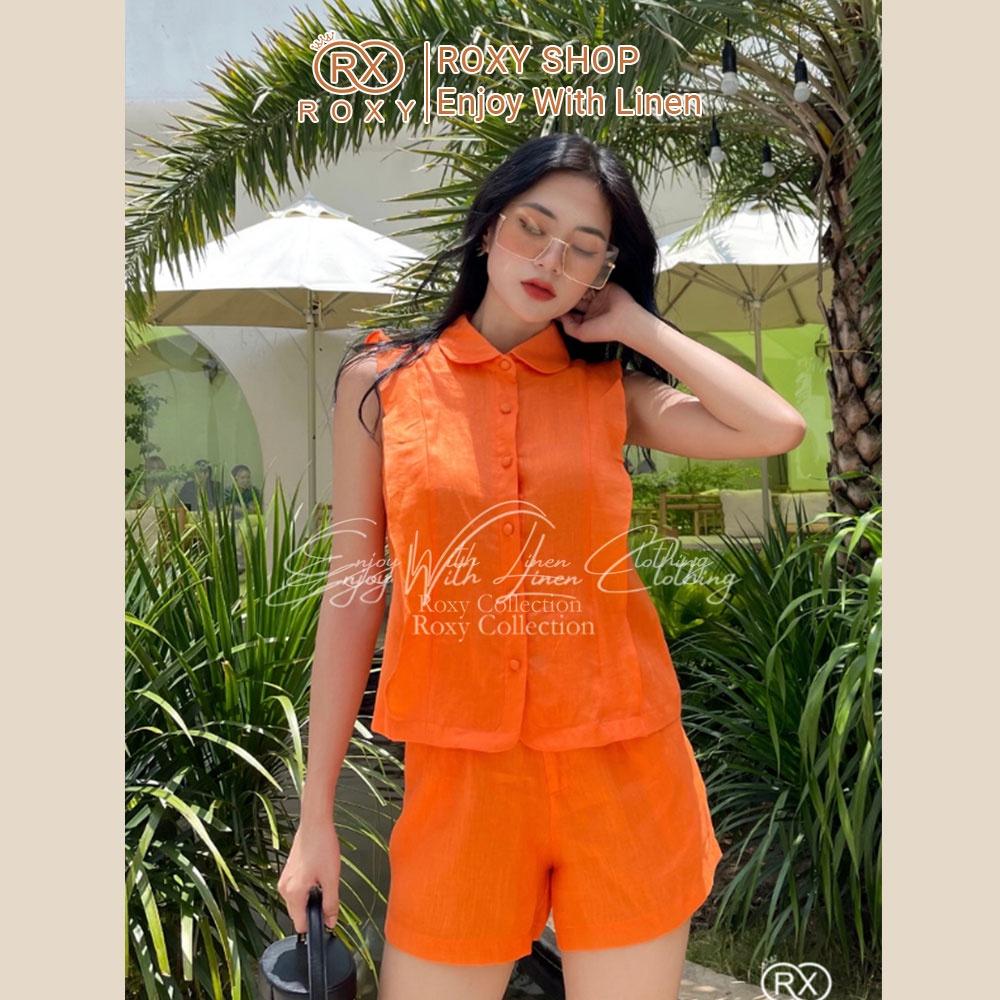 Bộ Sát Nách Bèo Nhún Phối Short, Sang Chảnh