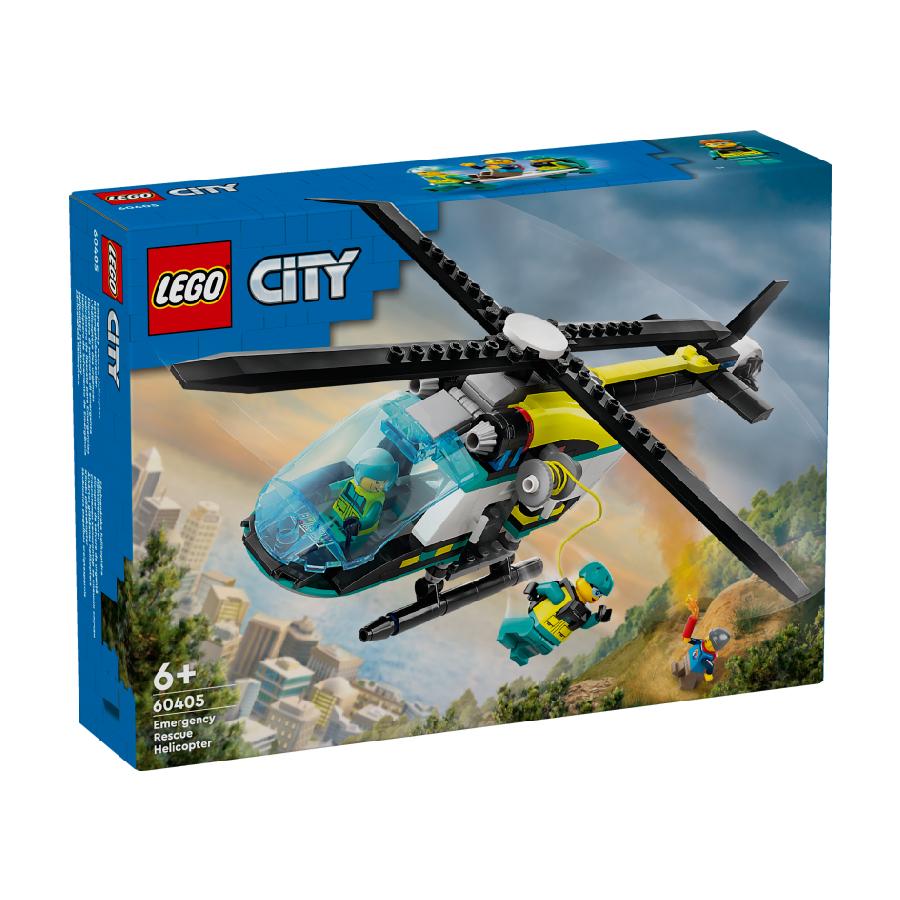 Đồ Chơi Lắp Ráp Trực Thăng Cấp Cứu Chuyên Dụng LEGO CITY 60405 (226 chi tiết)
