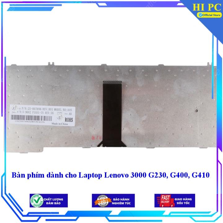 Bàn phím dành cho Laptop Lenovo 3000 G230 G400 G410 - Hàng Nhập Khẩu