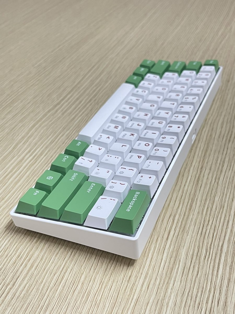 Bộ Keycap Xanh Matcha PBT Profile (12 nút ) for GM610 - Hàng Chính Hãng