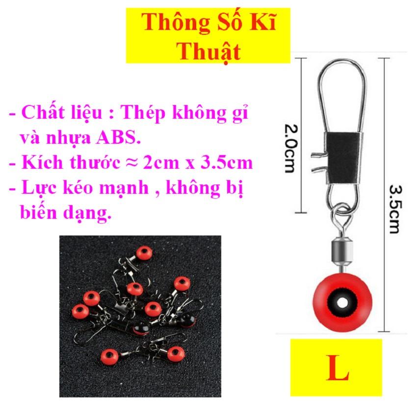 2 Vỉ Khóa Link Câu Cá Lăng Xê Sanami Fishing SPK-36 Có Hạt Đậu Kết Nối Chuyên Dụng Cao Cấp