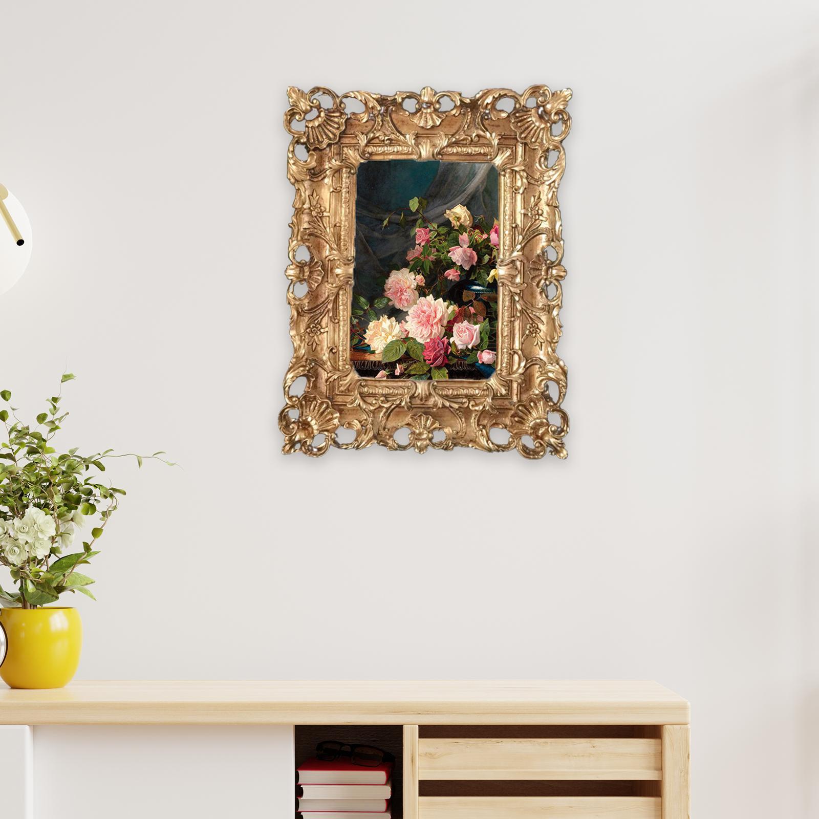 3x Picture Frame Desktop Photo Holder Bedroom Ornament Home Wall Hanging