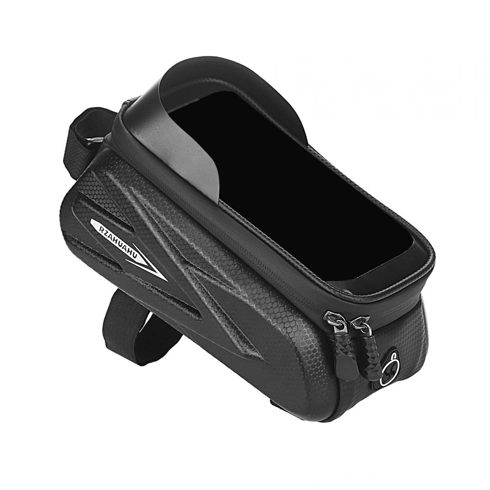 Bike Front Frame Bag Touch Screen  Phone Bag for Cyclists Men Riding