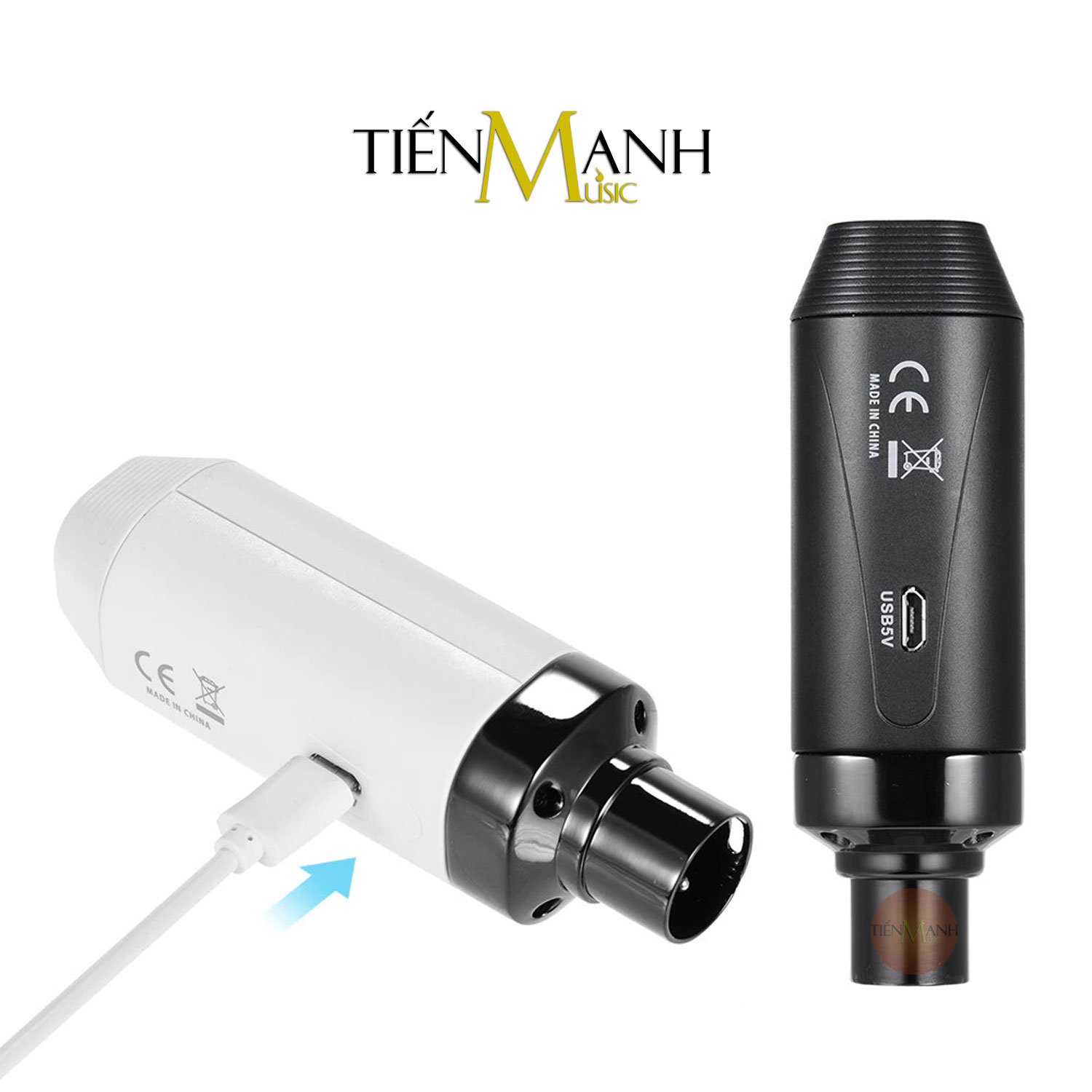 Aroma ARC1 Bộ Thu Phát Tín Hiệu Không Dây Dùng cho Mic - Microphone Pin sạc Relay Hàng Chính Hãng - Kèm Móng Gẩy DreamMaker