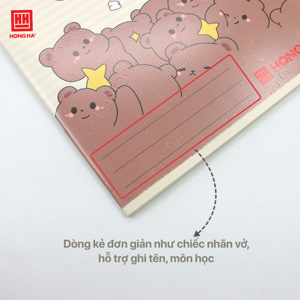 Vở 5 ô ly 48 trang Hồng Hà School Funny định lượng 100gsm - 0603