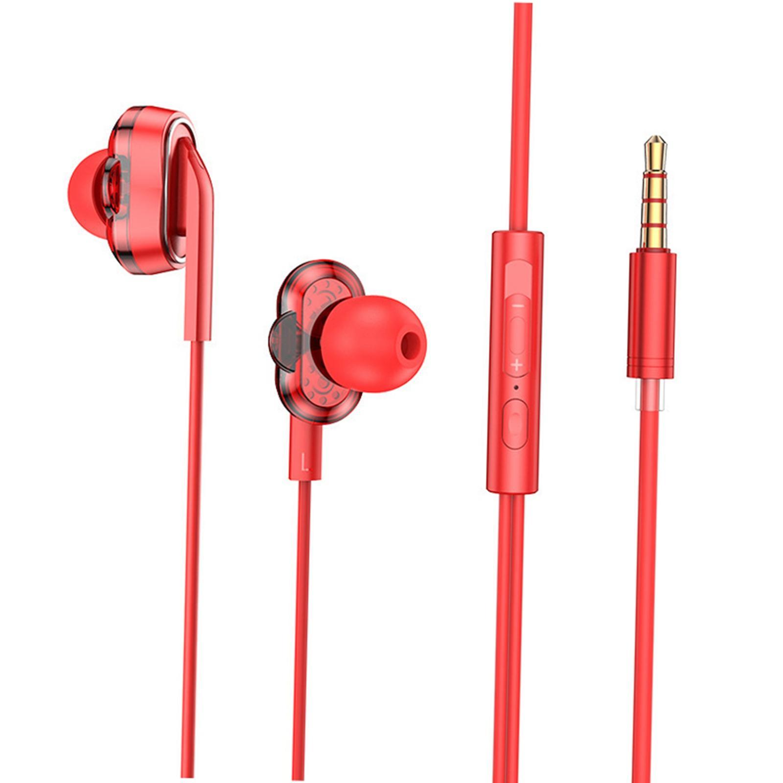 Sport Wired Earbuds Headphones In-Ear 3.5mm for Workout Stylish