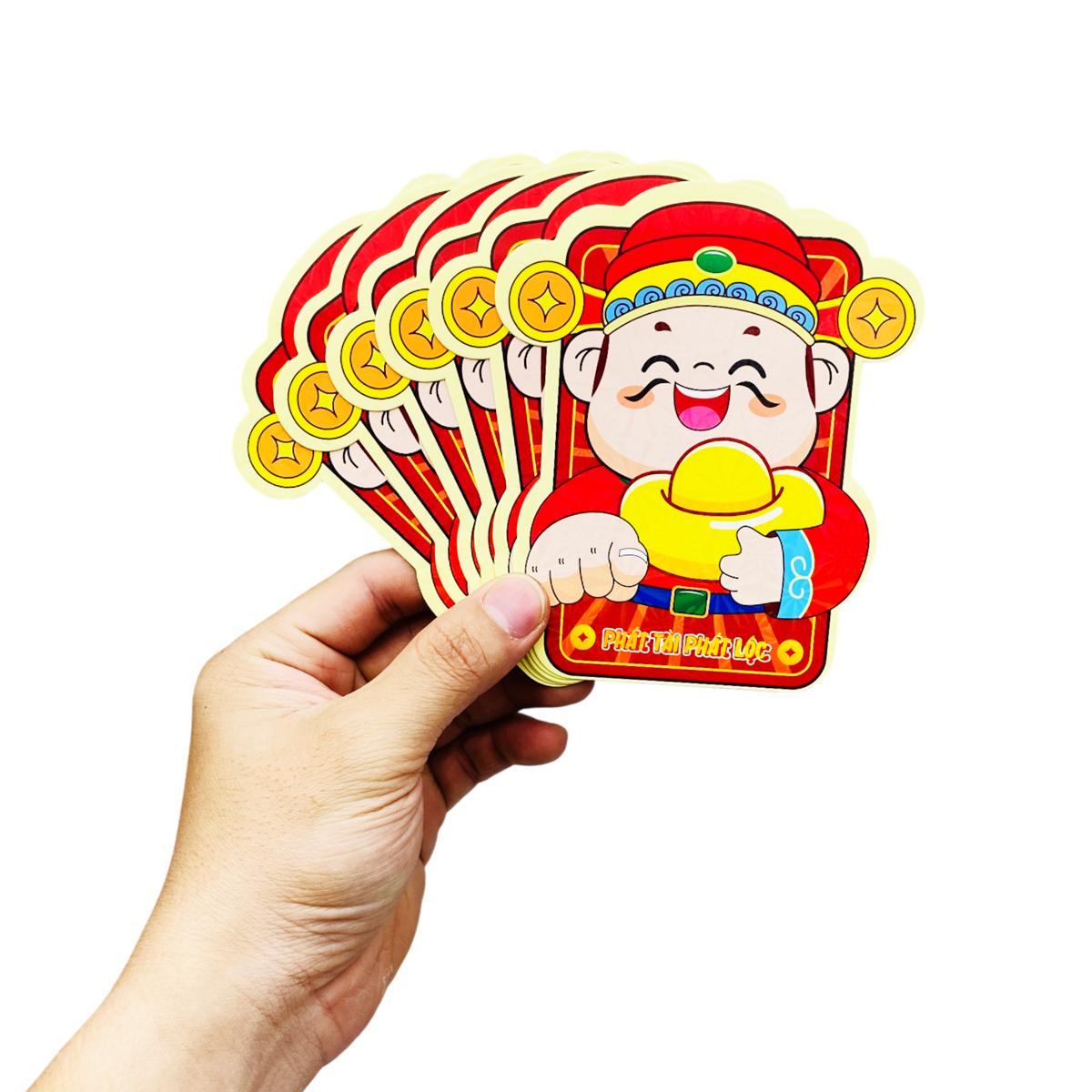 Bộ 6 Bao Lì Xì Chibi Bính Ngọ 2026 - Mẫu 21