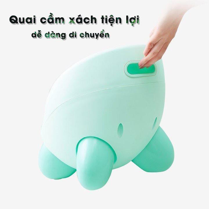 Bô trẻ em có tựa lưng hình gấu Hok.ori Baby