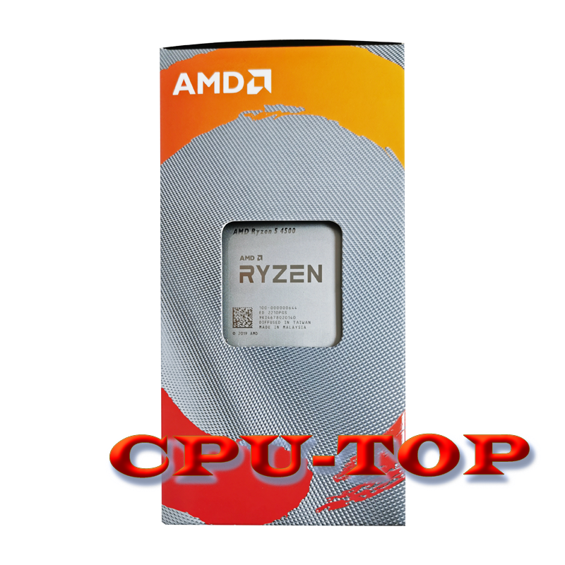 Bộ xử lý CPU AMD Ryzen 5 4500 R5 4500 3,6 GHz 6 nhân 12 luồng 7NM L3=8M 100-000000644 Socket AM4 Kín Bao gồm cả quạt