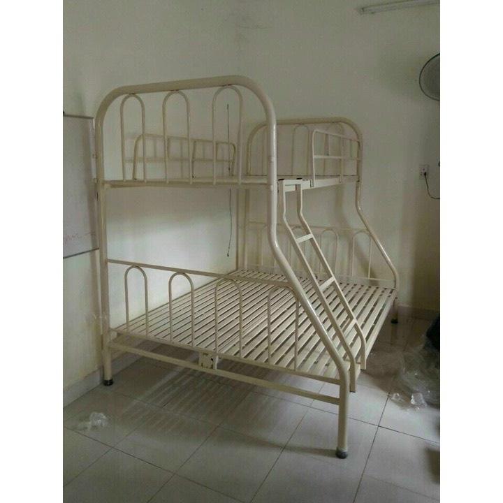Giường sắt lệch tầng GIÁ RẺ nhiều kích thước từ 0.8-1m8 dài 2m miễn phí giao hàng, lắp đặt tại HCM