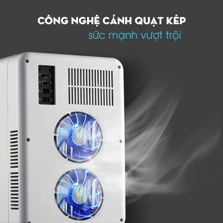 Tủ Lạnh Mini Amoi 2 chiều nóng lạnh cao cấp dung tích 20L sử dụng nguồn điện 12V và 220V trữ mỹ phẩm, nước uống, hâm sữa - Hàng chính hãng