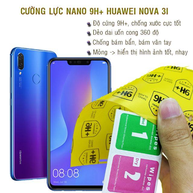 Dán cường lực dẻo nano  dành cho Huawei Nova 3i