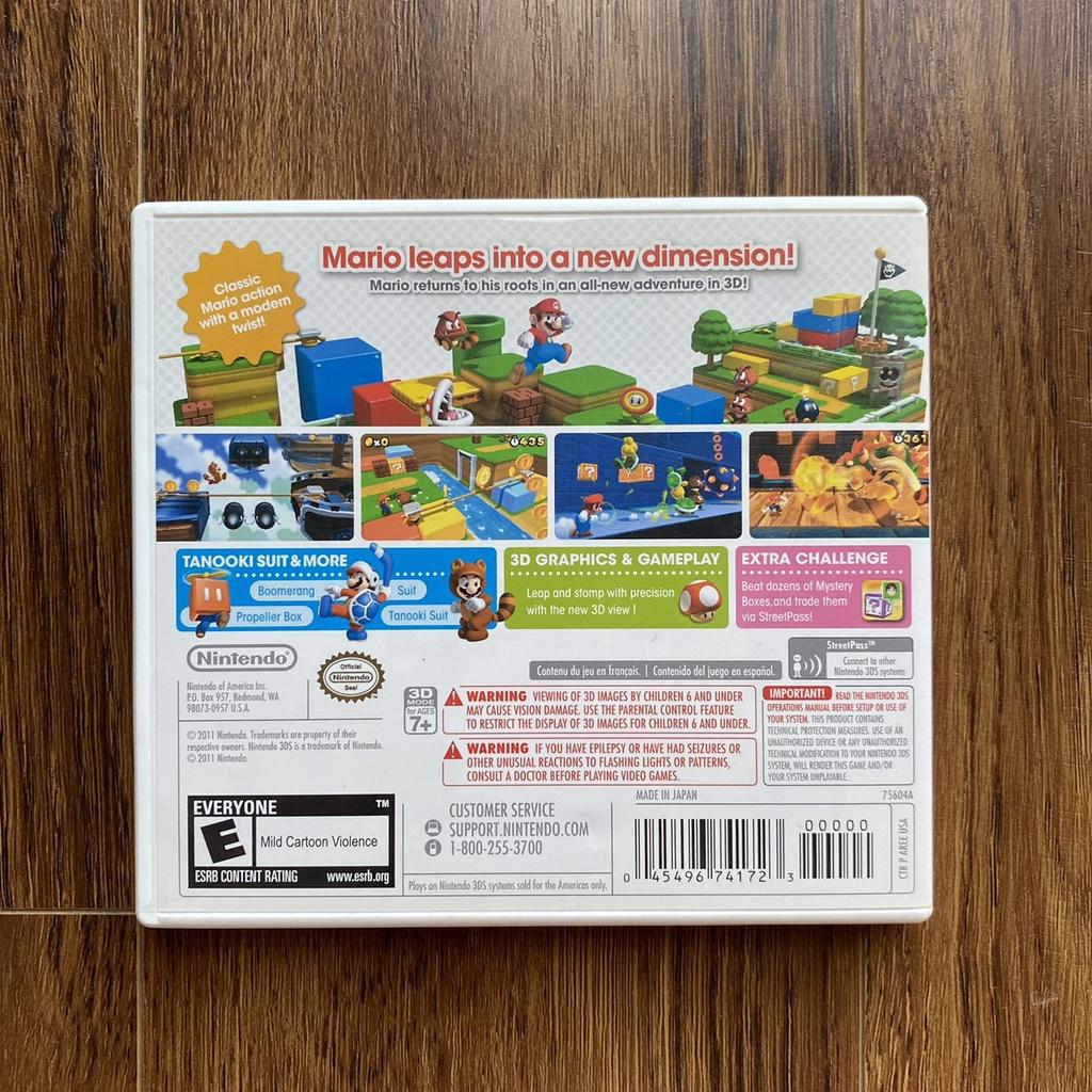 Game Mario 3D Land - 3DS