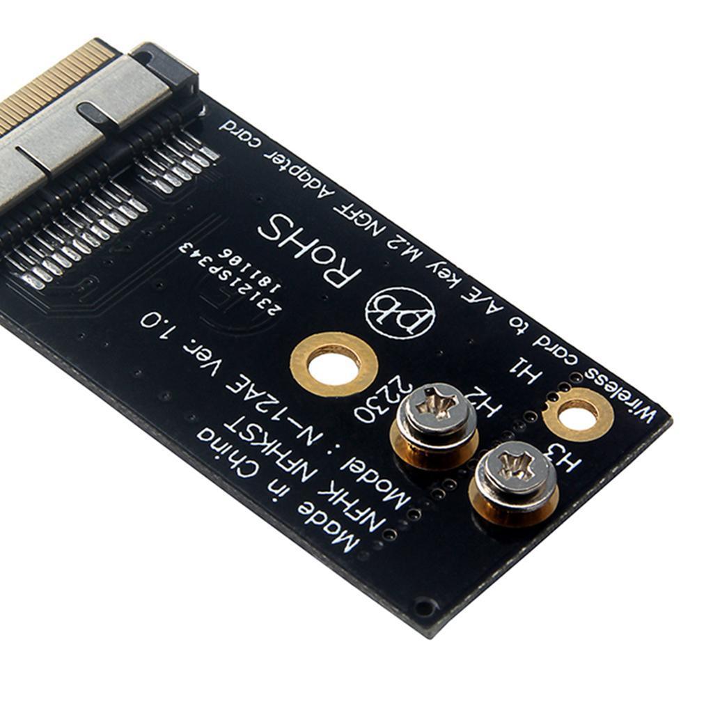 BCM94360CS2/BCM943224PCIEBT2 Card To NGFF Key A/E 2230 Adapter Card