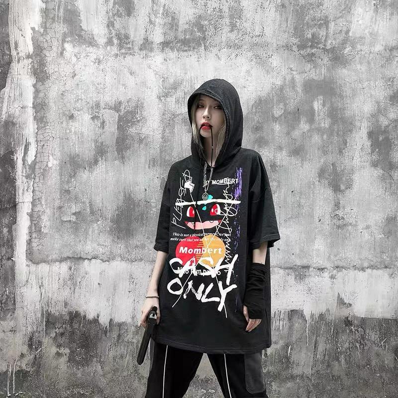 Áo Hoodie Tay Lỡ Có Nón UNISEX