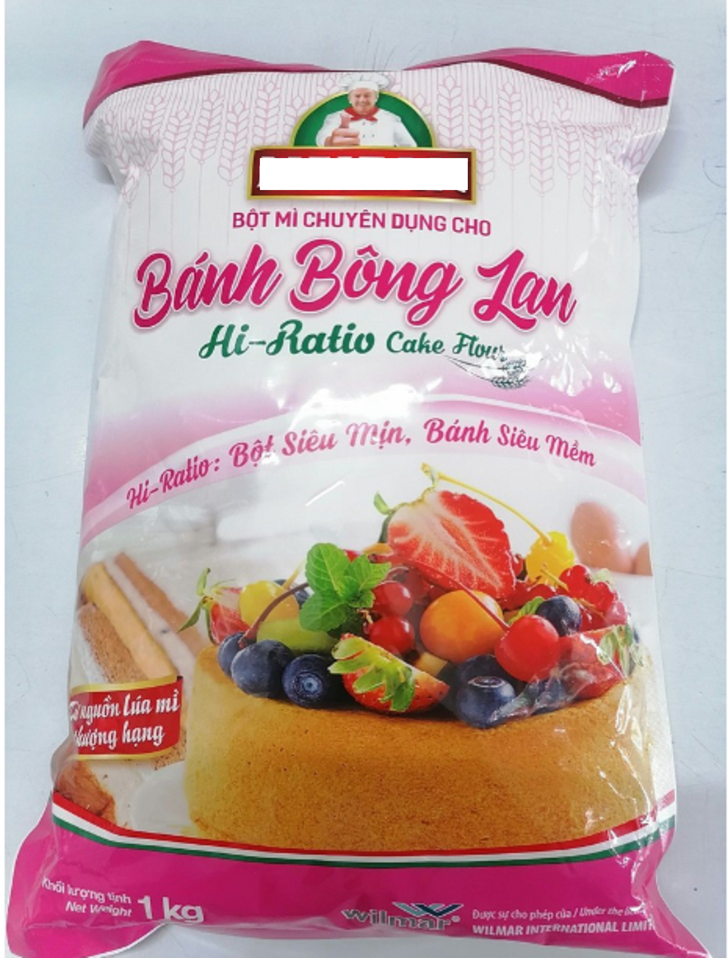 (Gói 1kg) Bột Chuyên Dụng Cho Bánh Bông Lan M.e.izan Hi-Ratio Cake Flour