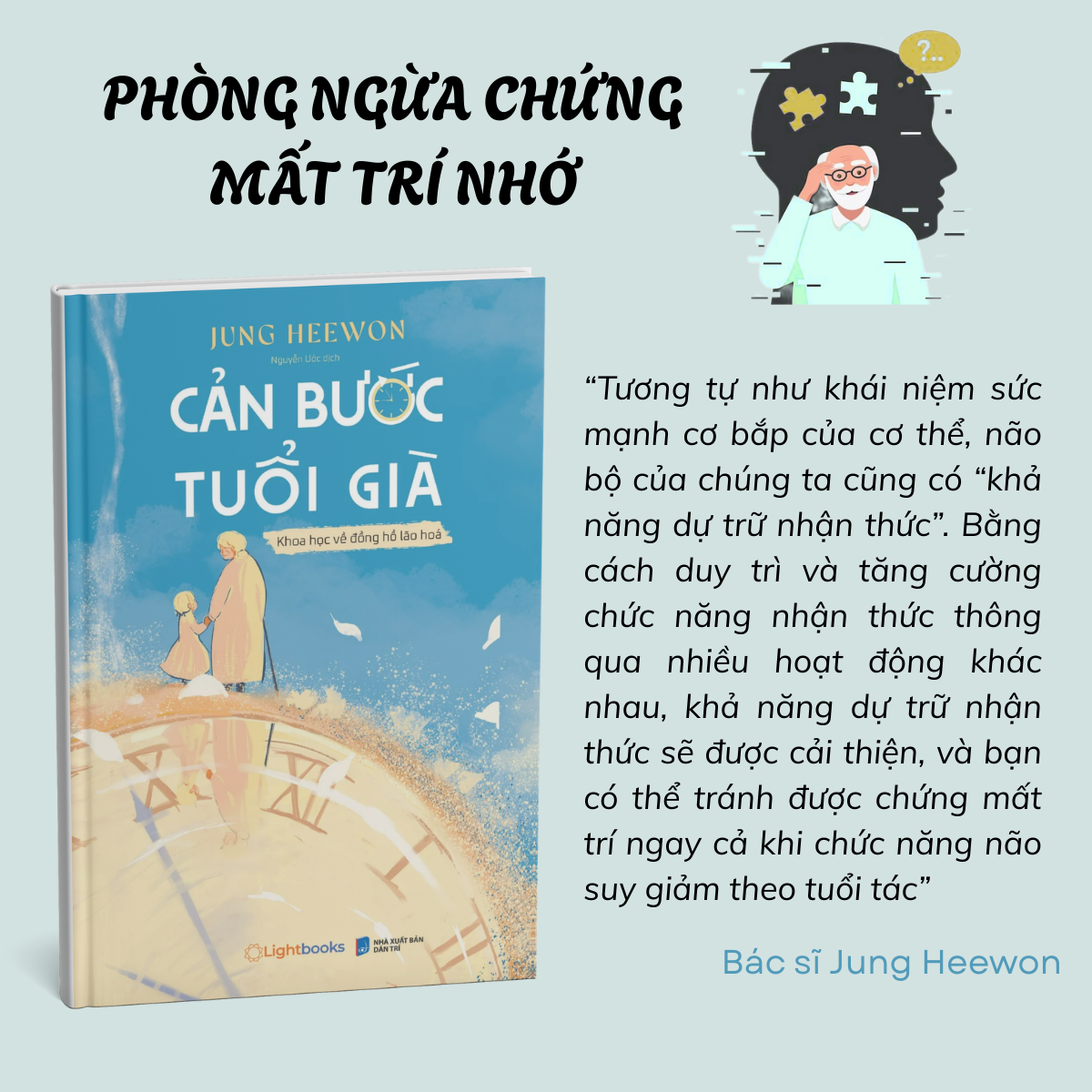 Sách - Cản Bước Tuổi Già - Khoa Học Về Đồng Hồ Lão Hóa - Jung Heewon