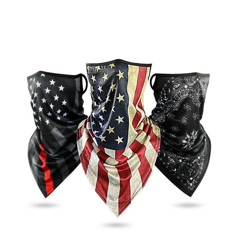 Summer Cold Ice Motorcycle Face Mask Men Skull Caps Helmet Balaclava Headwrap Bandana Face Shield Headband Running Cycling Hat
