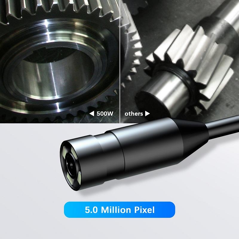 Máy ảnh nội soi không dây Enwor 5.0mp Auto Focus 3x Zoom 1920p HD IP68 Lens WaterProof Lens WiFi Công nghiệp Cáp cứng Máy nội soi