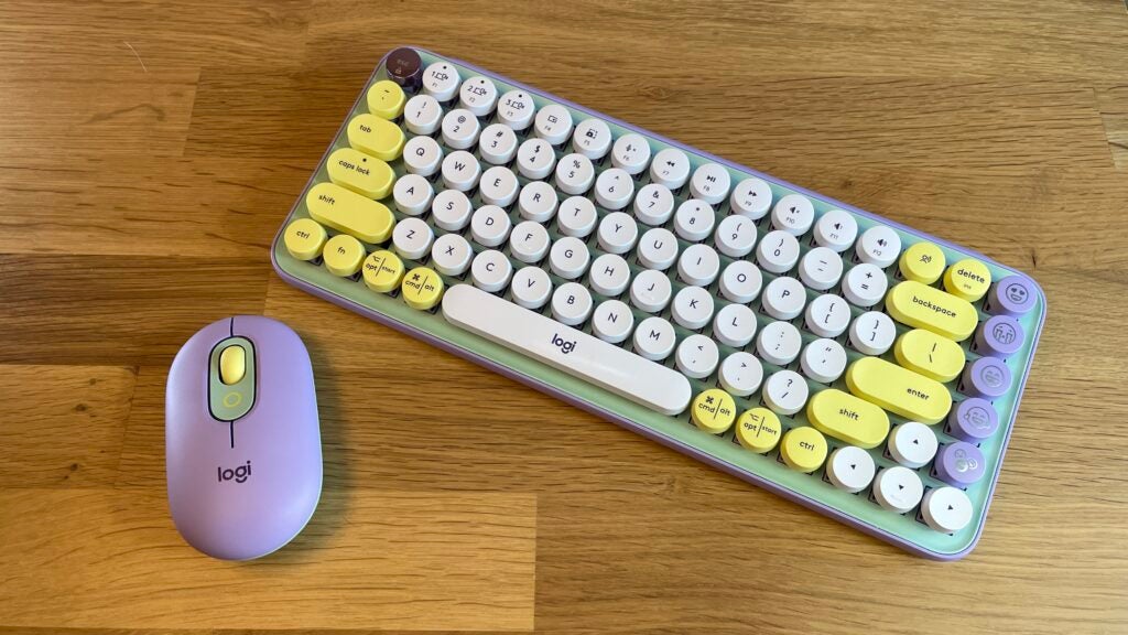 Bàn phím cơ Logitech POP KEYS Wireless - hàng chính hãng