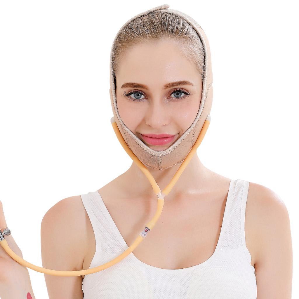 Face Lifting Cheek Mask, V Line Facial Mask, Wrinkle Chin Lift Up Mask, V Face Line Shaper Belt for Men Women Beauty