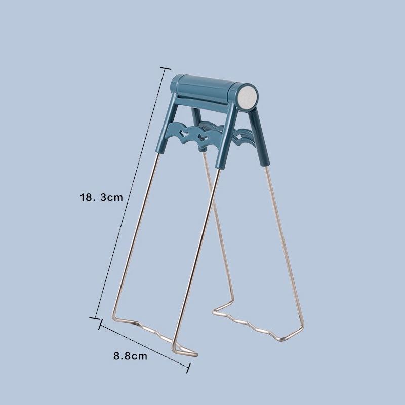 Kẹp nhấc nồi/ nhấc bát đĩa chống nóng inox tiện dụng - Kẹp chống bỏng tay nhà bếp Duashop