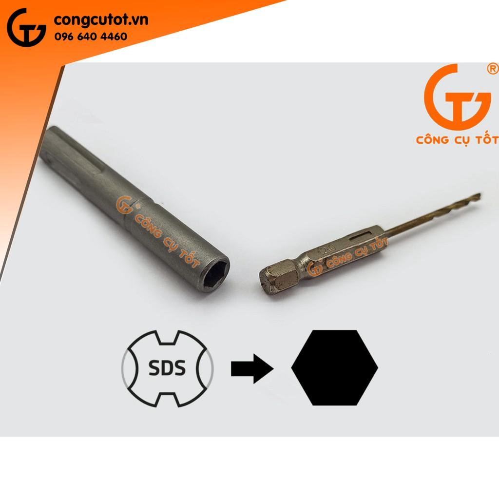 Chuyển mũi khoan từ gài sang lục 70mm