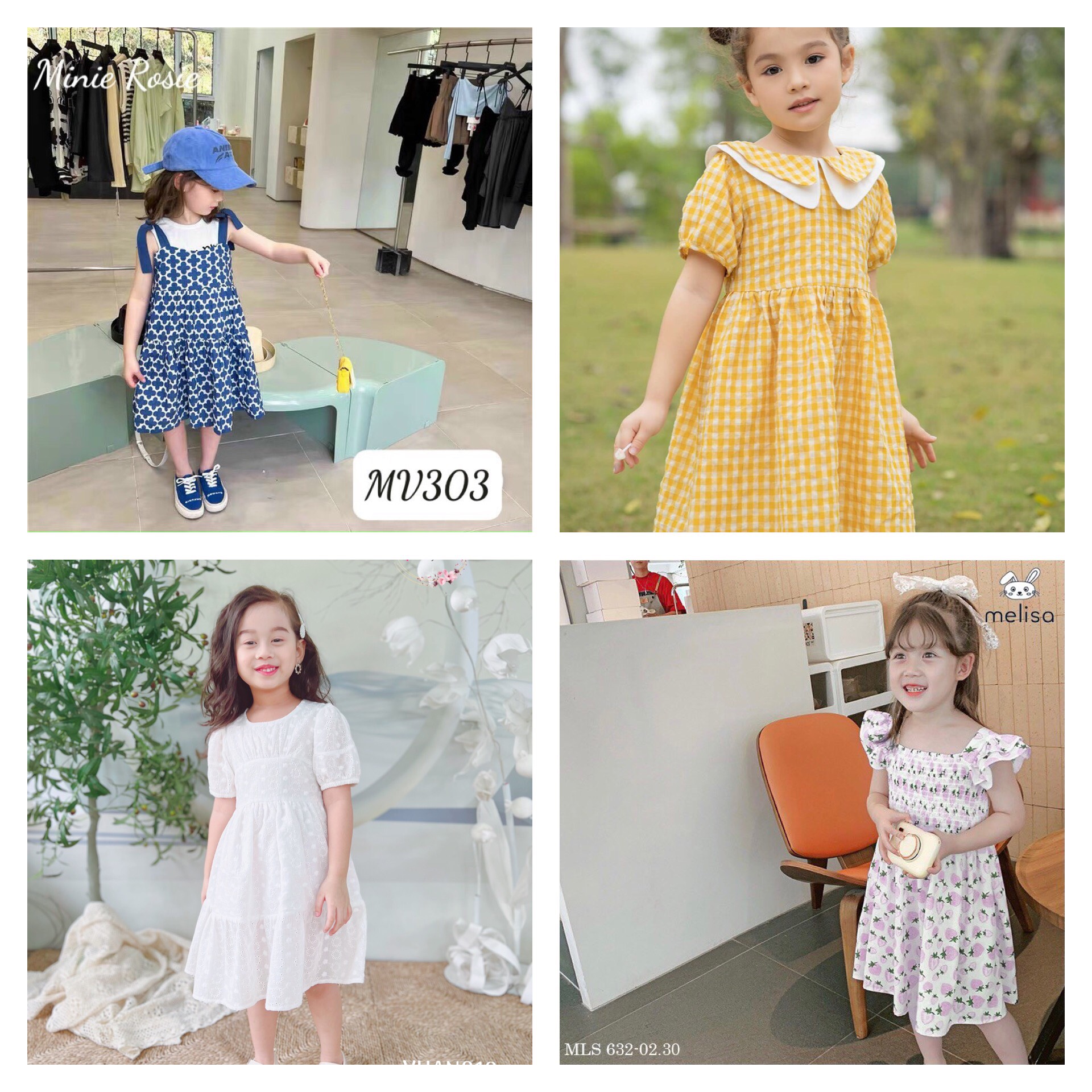 Váy bé gái 9-35kg