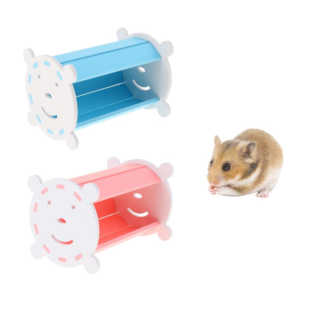 Small Animals Hamster Gerbil Colorful Tunnel House Nest Rest Bedroom