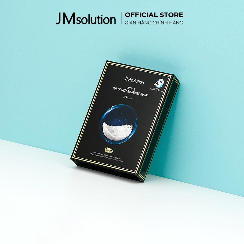 Mặt Nạ Tổ Yến Dưỡng Ẩm Chuyên Sâu JMsolution Active Birds' Nest Moisture Mask Prime 30ml x 10 Miếng