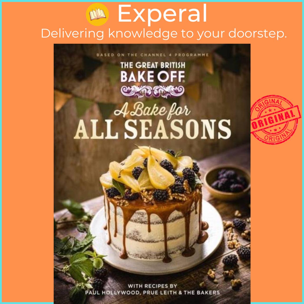 Sách - The Great British Bake Off: A Bake for all Seasons - The officia by The The Bake Off Team (UK edition, hardcover)