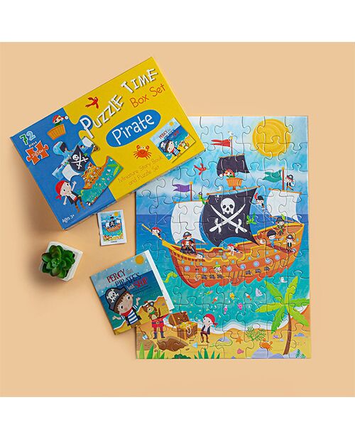 Puzzle Time Box Set: Pirate