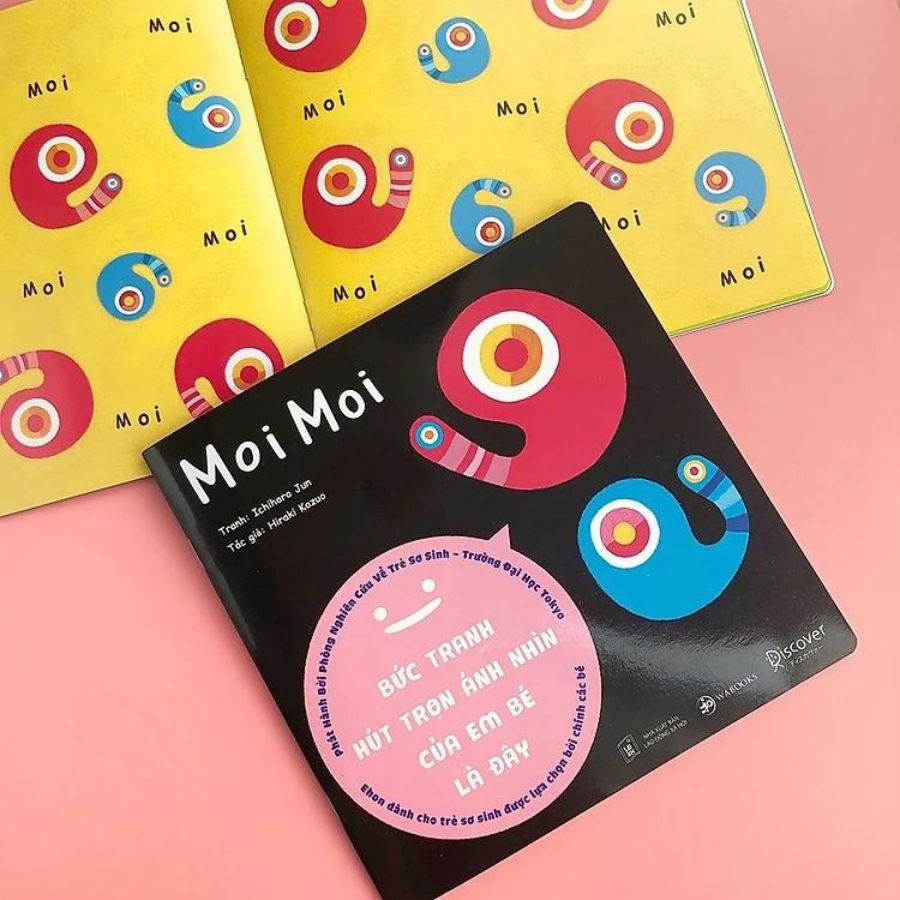 Sách Ehon Nhật Bản - Combo 4 cuốn Bạn là ai vậy? + Moi moi - Dành cho trẻ từ 0-3 tuổi