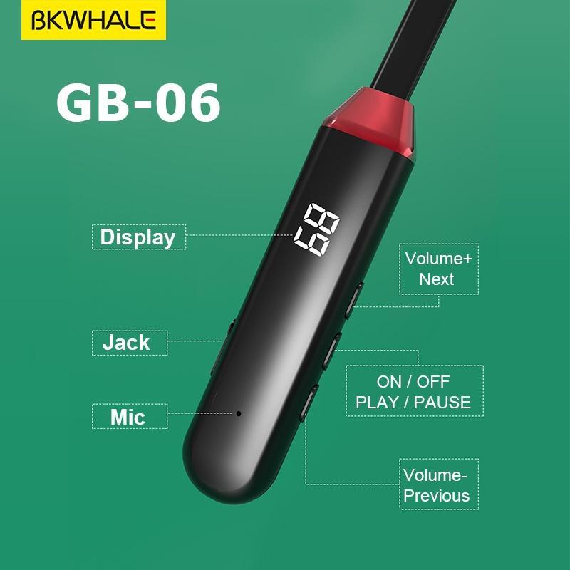 Tai Nghe Thể Thao Không Dây Bkwal GB-06 bluetooth 5.0 Pin 500mAh Giảm Tiếng Ồn