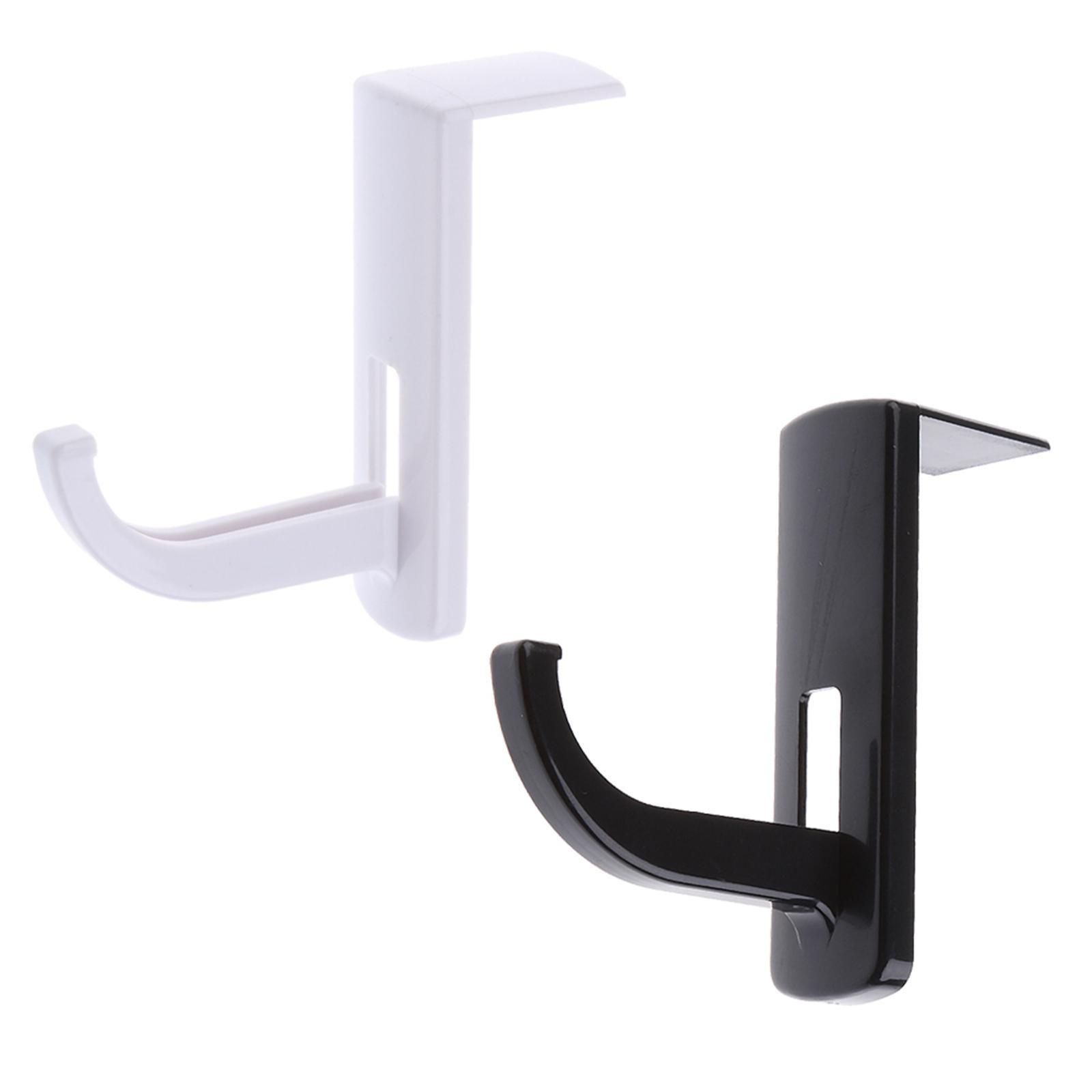 2x  2Pack Headphone Headset Hanger Wall PC Monitor Stand for