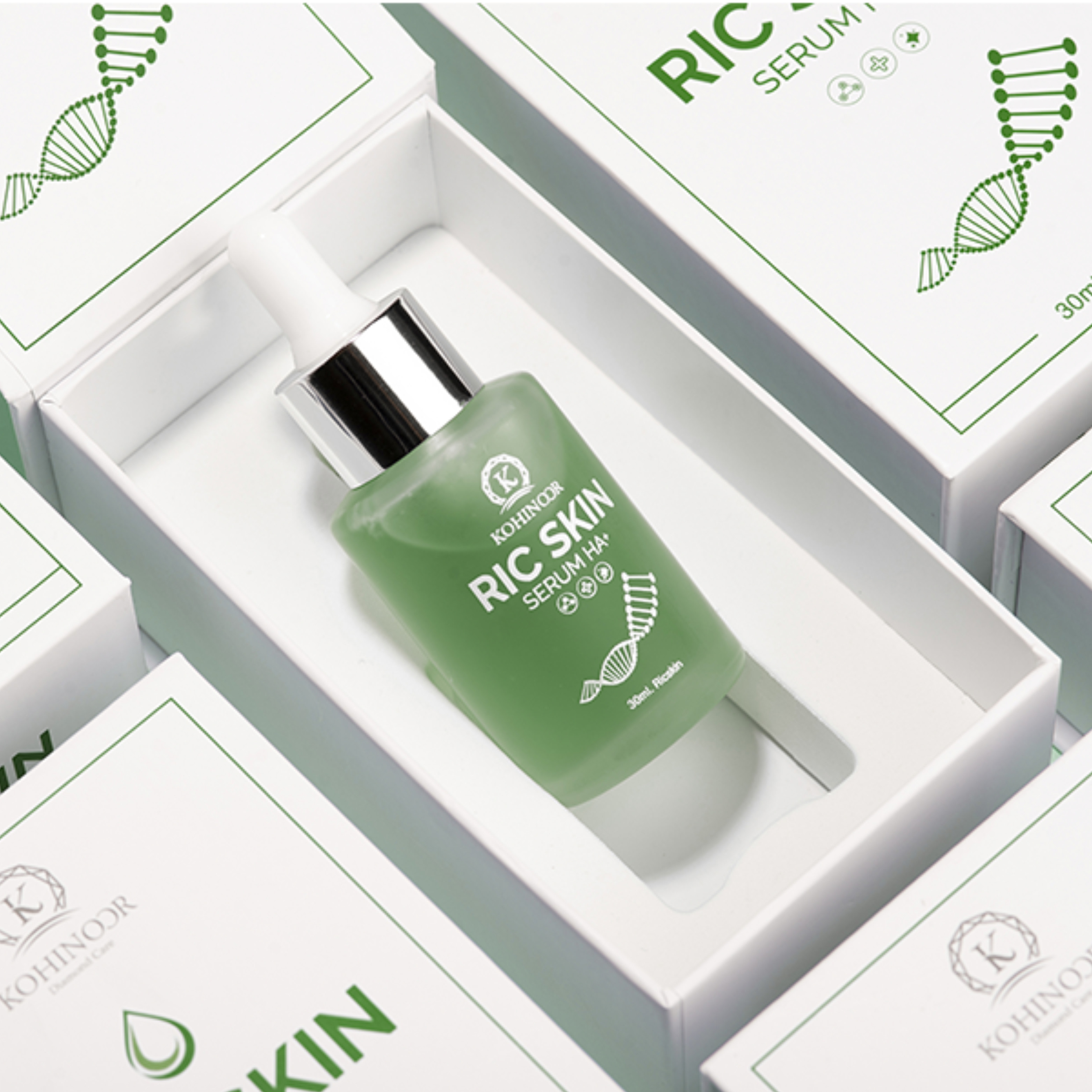 Serum dưỡng trắng, ngăn ngừa thâm nám RIC SKIN HA+ - Tái tạo làn da khỏe mạnh từ bên trong