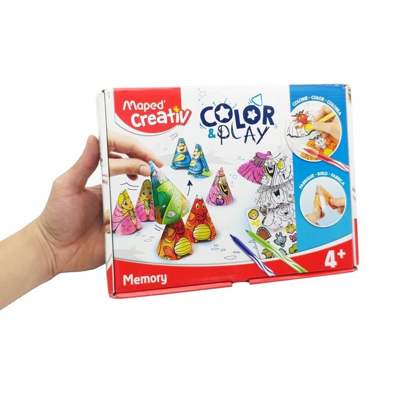 Đồ Chơi Thủ Công Trang Trí Và Lắp Ghép Nhân Vật Hoạt Hình Color Play - Maped Creative 907000 - Memory