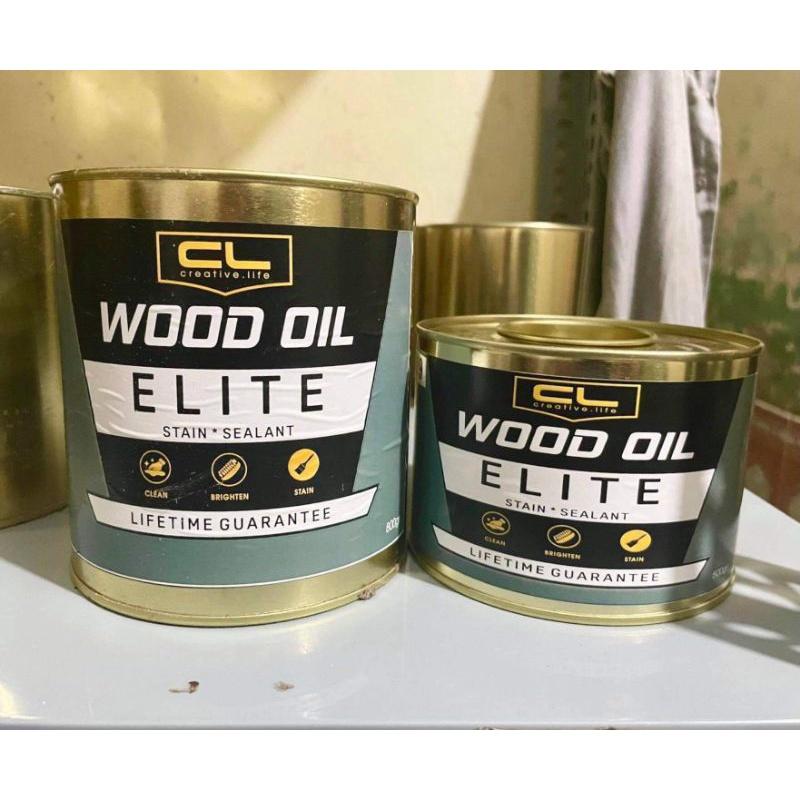 sơn lau gỗ wood oil elite creative life 500g