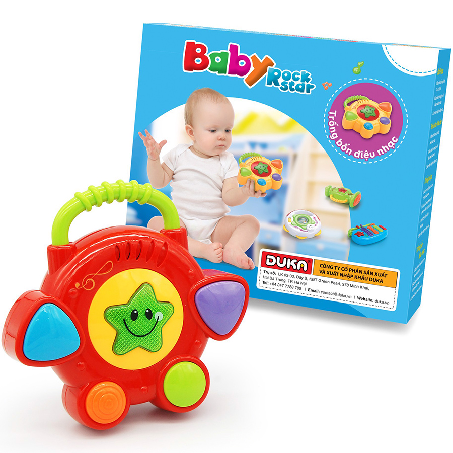 Baby Rock Star - Trống bốn điệu nhạc